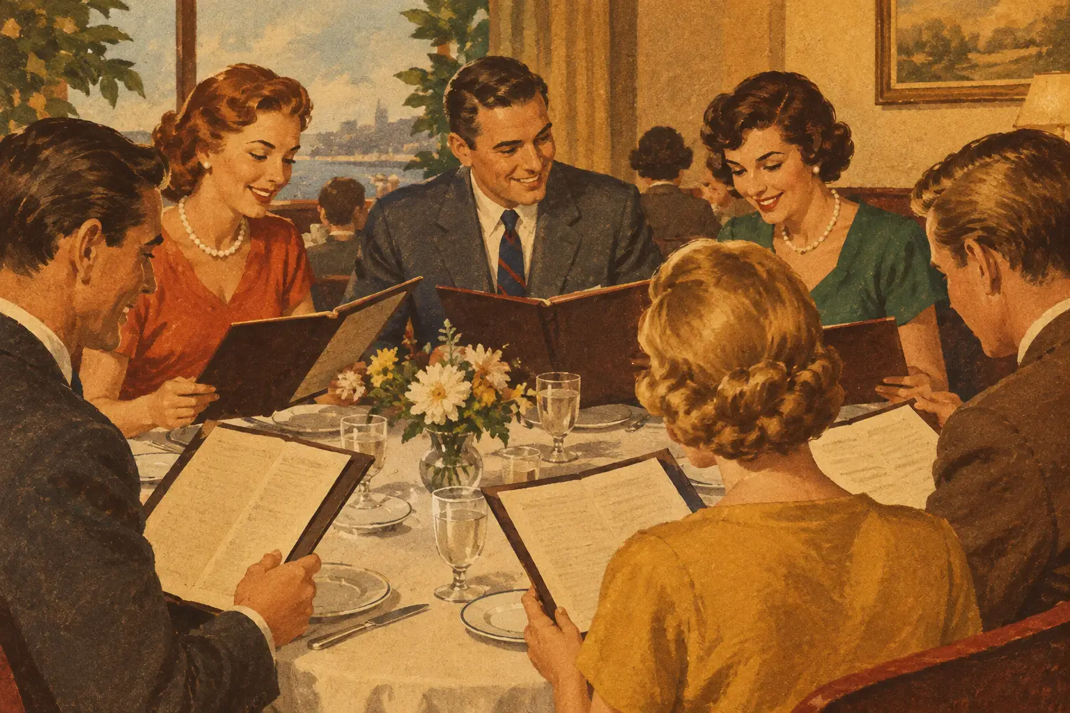 Can Groups Preselect Their Menu for Dinner?