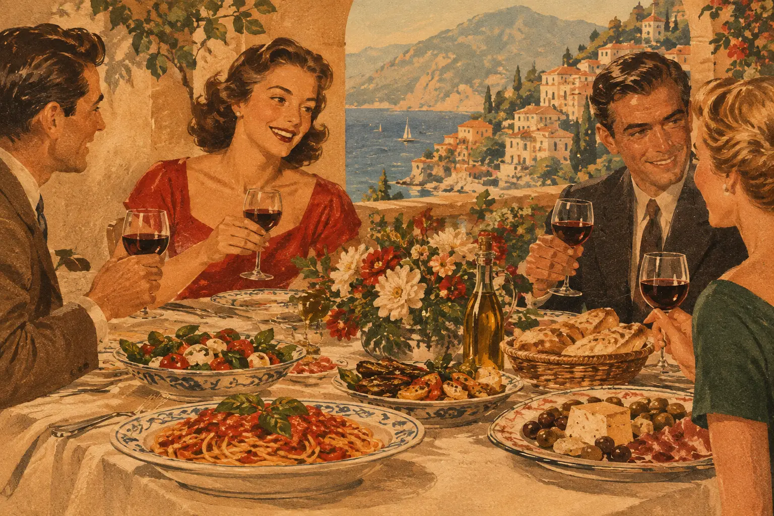 Bespoke Celebration Menu Example for Italian Feasts