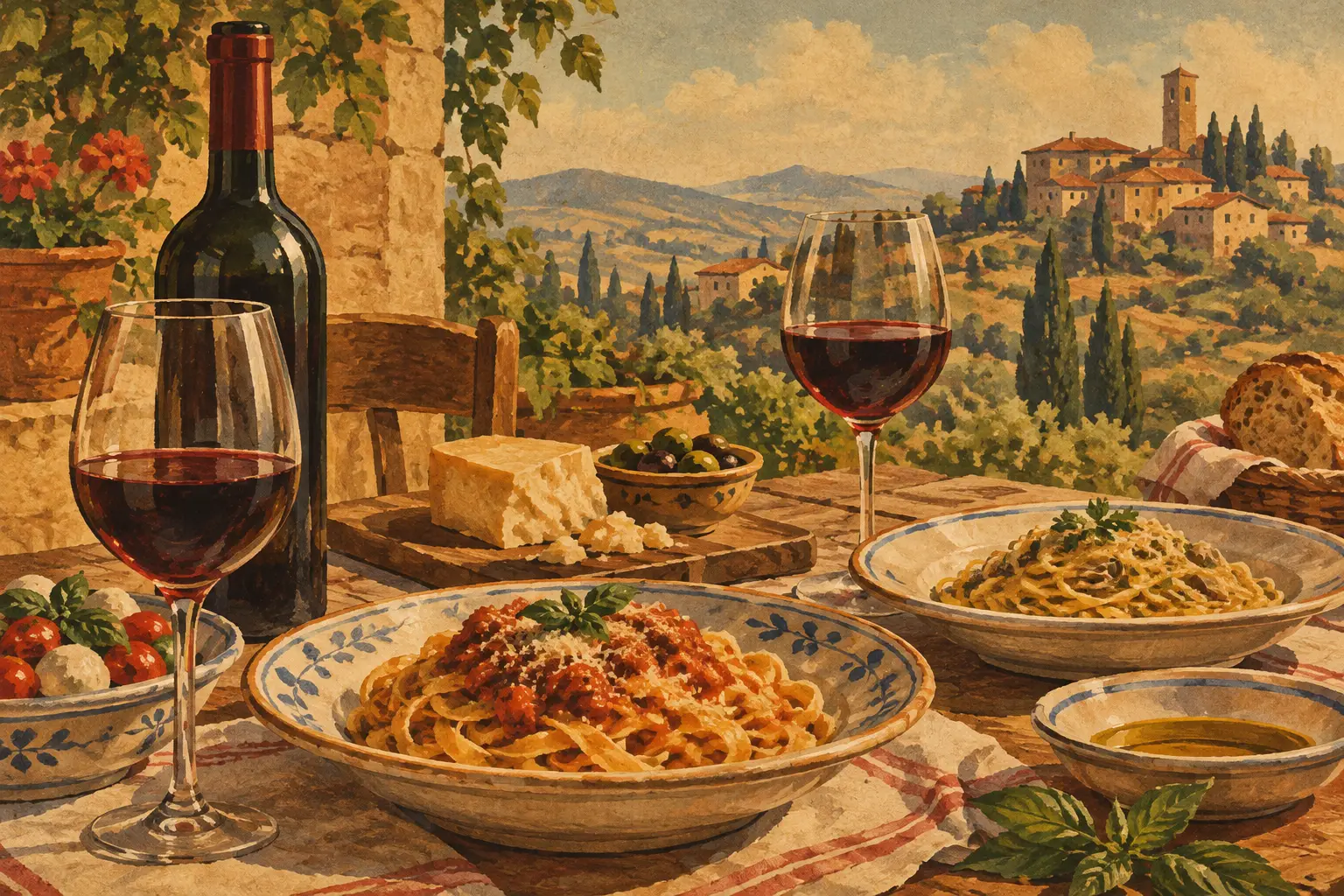 How to Pair Italian Wine with Pasta and More